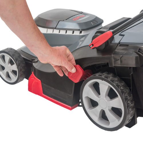 AL-KO 38.2 Li Comfort- regulacja wysokości koszenia w kosiarce akumulatorowej AL-KO